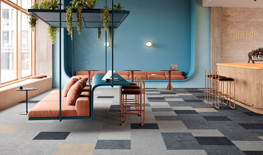 Commercial Spaces That Pop with Carpet Tiles