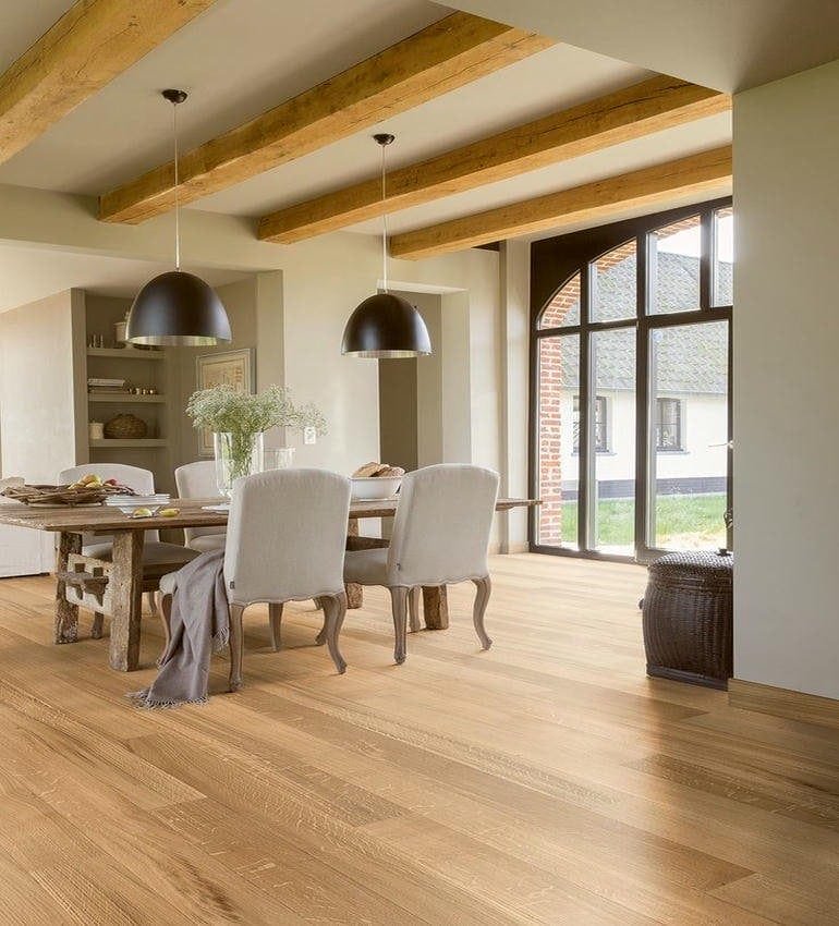 Dining Rooms Parquet Flooring