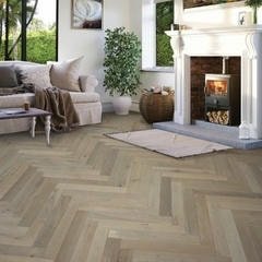 Intense Grey Parquet Flooring