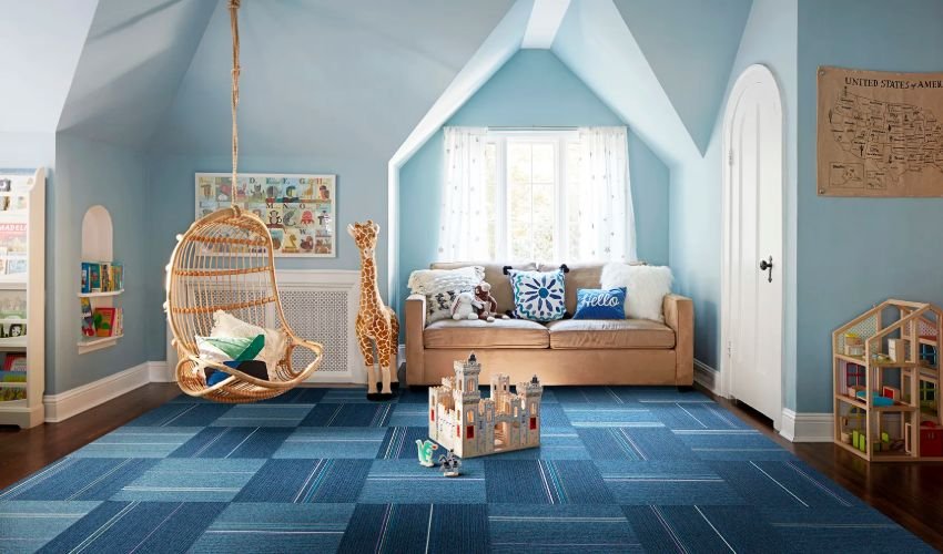 Playful Carpet Tile Ideas for Kids’ Rooms